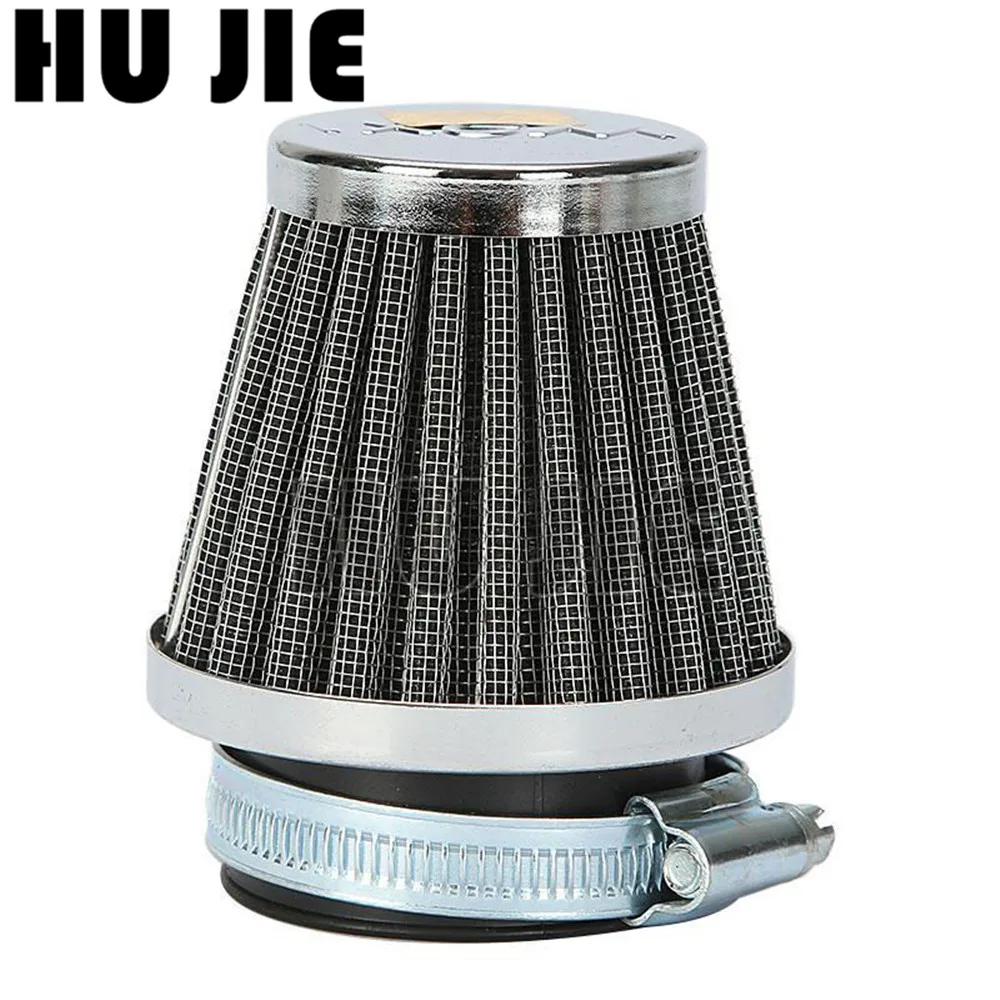 Универсальный Воздушный фильтр для мотоцикла 54 мм Honda Yamaha Suzuki Kawasaki Cafe