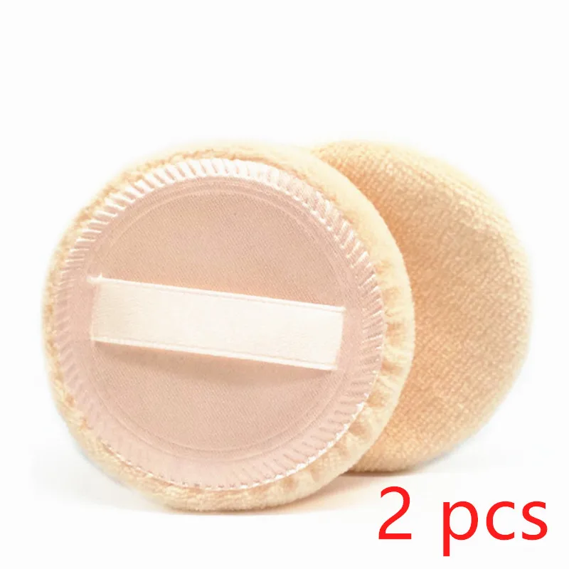 2 pcs Новое поступление 2/6 шт. Для женщин Красота уход за лицом уход за кожей пуховка для пудры Косметический Красота крем-основа мягкая губка для девочек к Рождеству - Цвет: 2 pcs