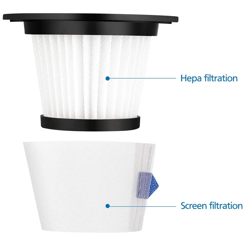 Запчасти для пылесоса MOOSOO K17 сменные детали HEPA 6 упаковок|Запчасти пылесоса| |