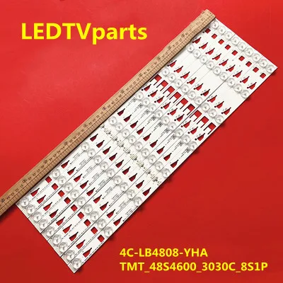 

535MM NEW LED backlight strip for Thomson 48FZ5633 48FS3700 TMT_48S4600_3030C_8S1P 4C-LB4808-YHA 006-P2K2069A 9PCS