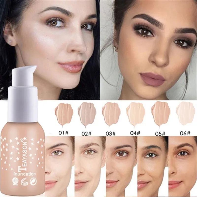 6 цветов консилер для лица основа макияжа матовый стойкий жирной кожи крем