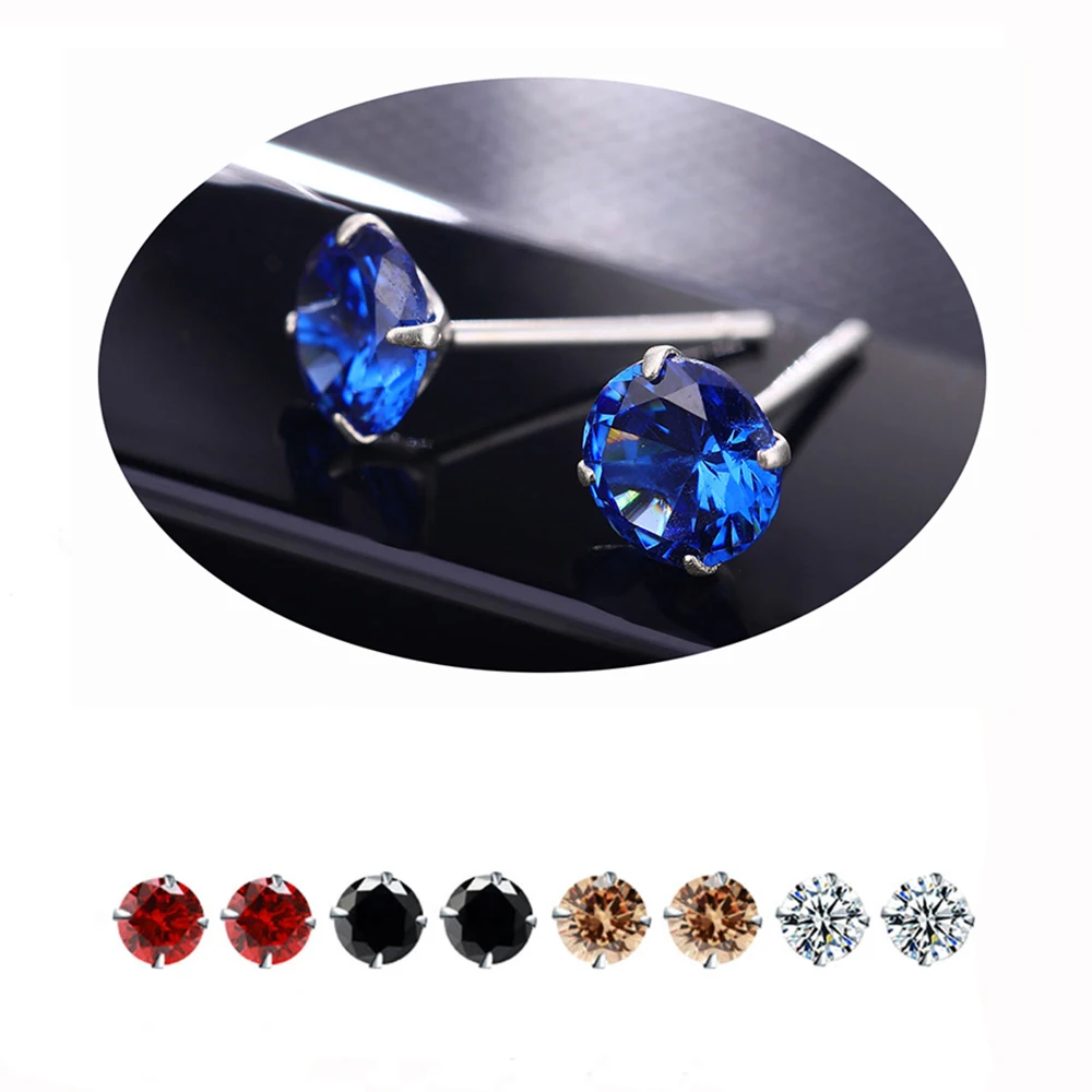 Серьги-гвозди Козелок из хирургической стали в Корейском стиле штанги для хряща