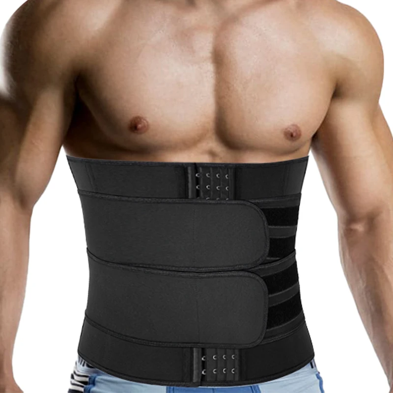 

Мужской корсет для талии, триммер для потери веса, неопреновый корсет для сауны, пояс для фитнеса, корректор фигуры для похудения