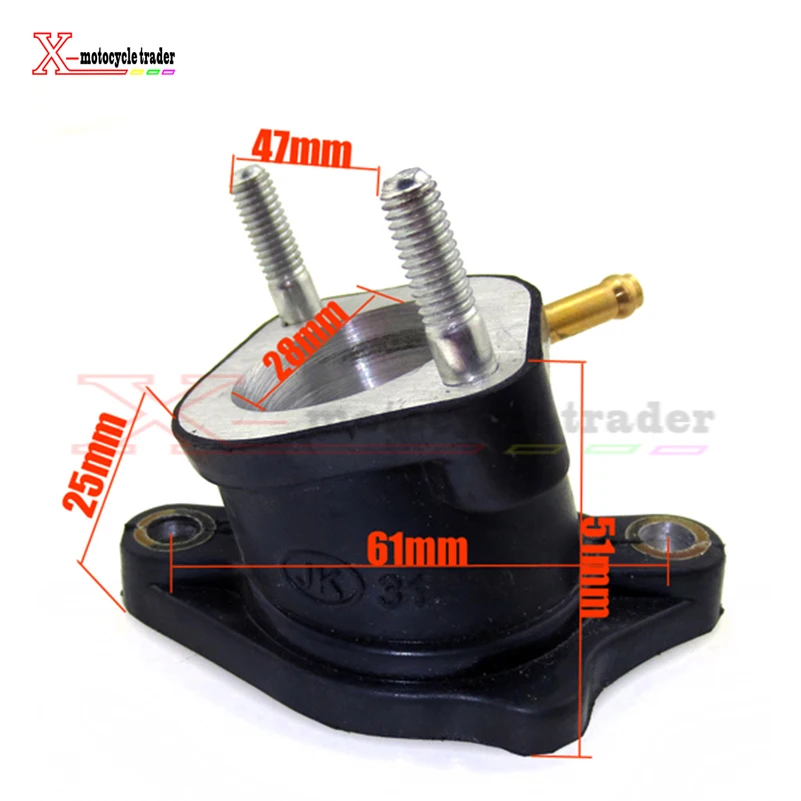 Впускной коллектор с угловым изгибом для квадроцикла CG250 250 куб. См 200 См|carburetor