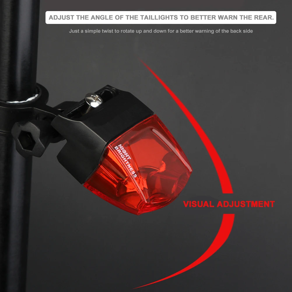 

Bicycle Tail Lights High Brightness Self-Powered IPX4 Waterproof Rear Bike Lights