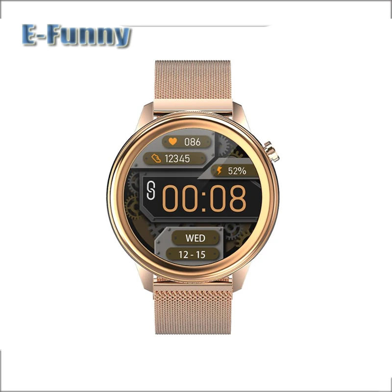 

IWO PRO F81 Men Business Smart Watch Body Temperature IP68 Waterproof Pressure Heart Rate Fitness Tracker Sports Smartwatch