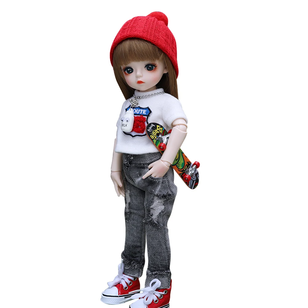 0001BV12007 Bjd кукла 30 см подарки для девочки 18 суставов кукла с одеждой DIY кукла лучшие подарки для девочки ручной работы игрушка косметика - Цвет: 0001BV12007