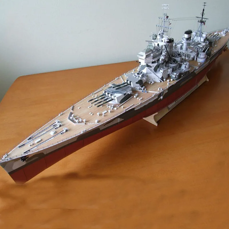 83 см UK Wales Prince Battleship военный корабль DIY 3D бумажная карточка модель Конструкторы строительные игрушки развивающие игрушки Военная Модель