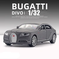 132 bugatti galibier veyron alloy car model diecast with sound pull back children toys gifts collection free shipping