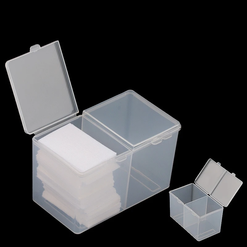 Прозрачные прозрачные отсеки для дизайна ногтей 1 шт. держатель органайзер