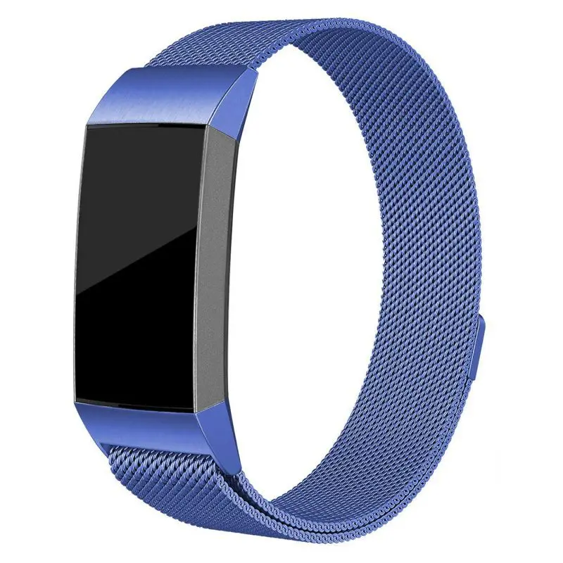 DL 9 цветов для Fitbit charge 3 фитнес-браслет магнитный с миланским плетением браслет из нержавеющей стали сменные полосы для charge3 ремешок - Цвет ремешка: DL