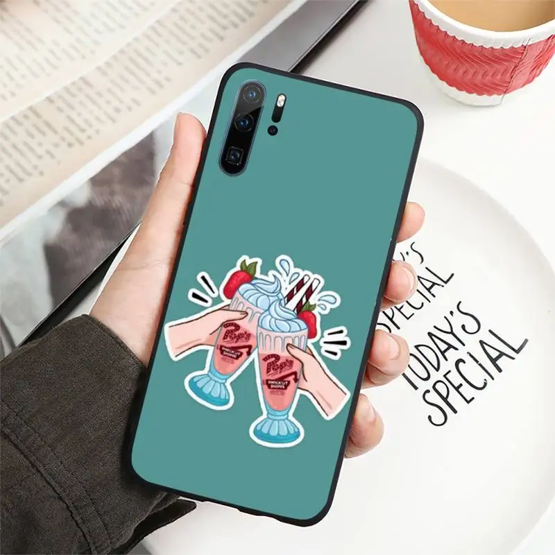 

Riverdale Southside Serpents snake Phone Case For Huawei P40 P20 P30 lite Pro P Smart 2019 Mate 40 20 10 Lite Pro Nova 5t