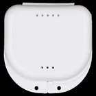 Оральный уход за зубами Протез для ванной Box чехол зубные накладные зубы прибор ящики для хранения контейнеров зубных протезов очиститель Прямая доставка