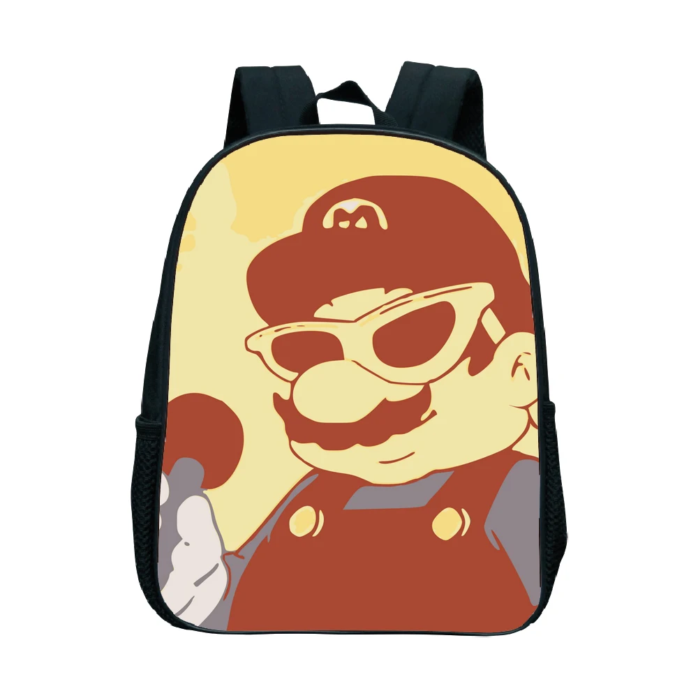 8 Рюкзак Super Mario Bros для детей, портфель для мальчика, детский рюкзак для детского сада, школьные сумки с героями мультфильмов, лучший подарок, рюкзак - Цвет: 8