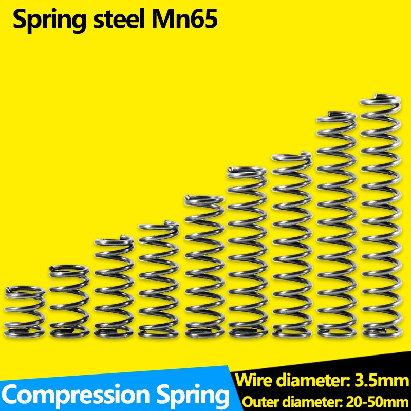 

Compression Spring Wire Diameter 3.5mm outer diameter 20-50mm
