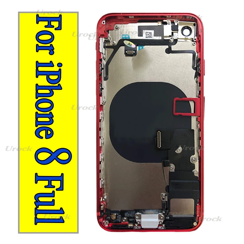 

Top Quality for iPhone 8 Housing with Parts Full Assembly Back Midframe Chassis Battery Door Rear Cover Body Replacement