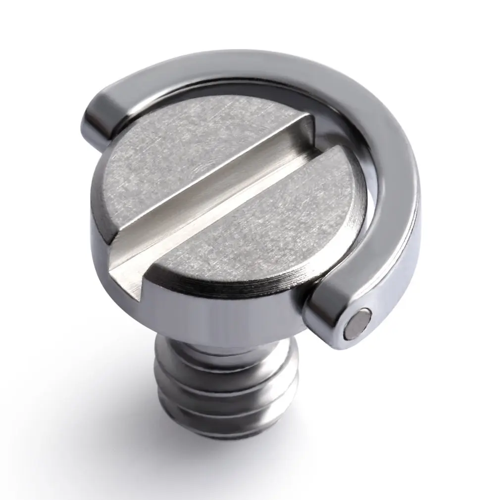 

1/4" Screw with D Ring for Camera Tripod / Monopod / Quick Release Plate