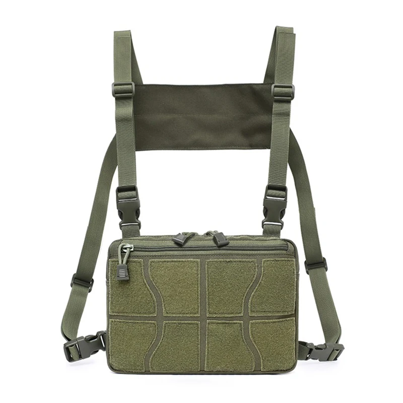 

Adjustable Military Shoulder Strap Hunting Bag Airsoft Gear 1000D Oxford Tactial Molle Chest Bag