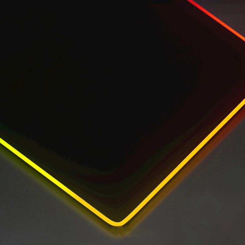 

RGB Gaming Mouse Pad - Large Extended 13 Lighting Mode LED Soft Mouse Pad , Non-Slip Rubber Base, Waterproof, Computer Mat X6HA