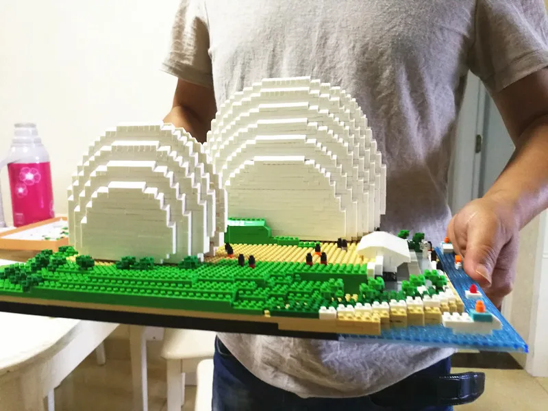 BS 9915 международно известная архитектура Чжухай оболочки опера 3D модель алмаз