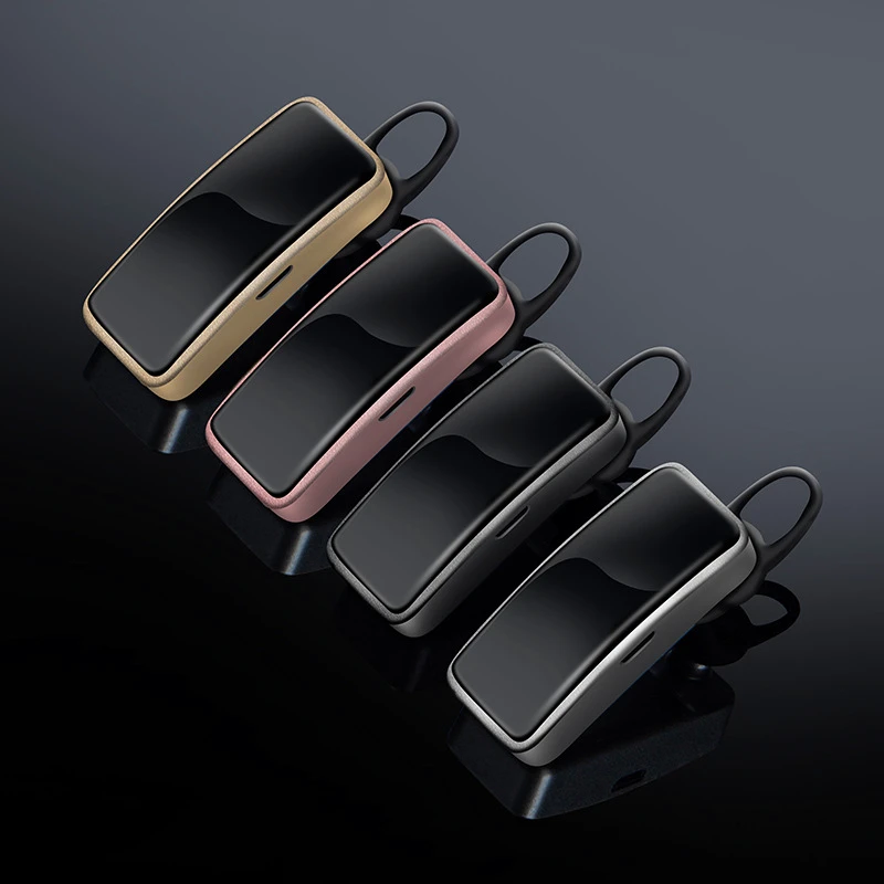 2pcs Ear-hook Bluetooth Mini Walkie Talkie Outdoor Portable Salon Hotel Restaurant Wireless 2 Way Radio Communication Equipments