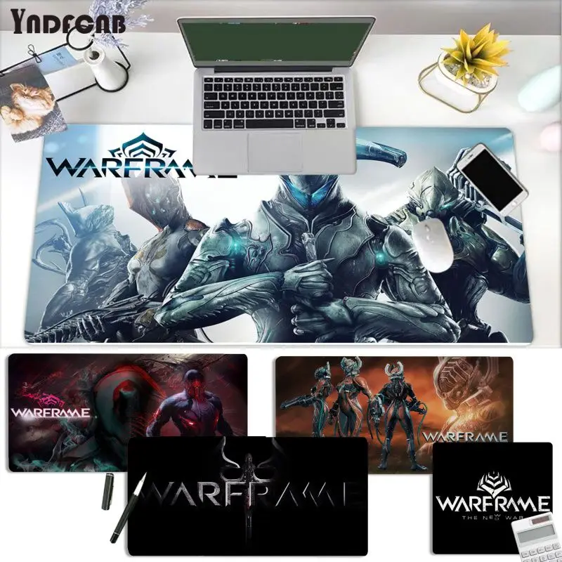 

YNDFCNB Warframe game Cool New Beautiful Anime Mouse pad Mat Size for for Cs Go LOL Game Player PC Computer Laptop