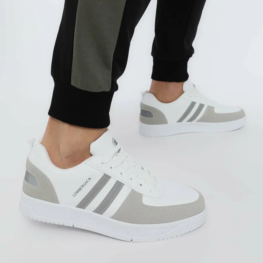 

Sneakers Men Lumberjack Klan White Men'S Sneaker Shoes