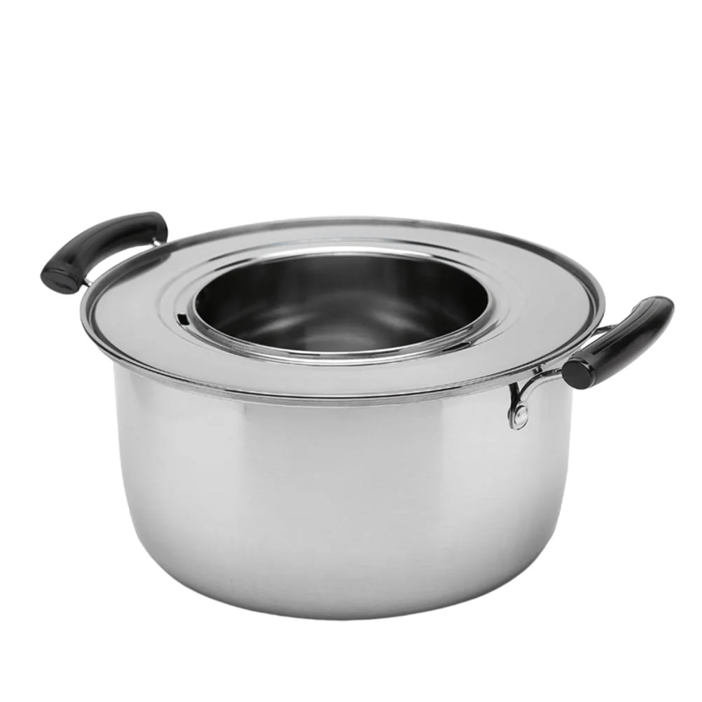 

1 шт., портативная суповая кастрюля с двумя ручками