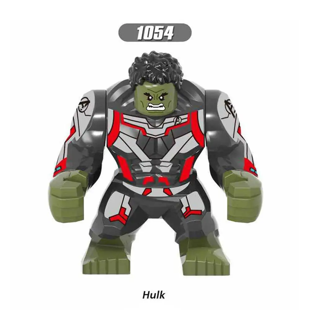 Marvel, Мстители, Бэтмен, танос, Капитан Америка, железный человек, Человек-паук, строительные блоки, модель, кирпич, подарки, игрушки для детей - Цвет: XH-1054