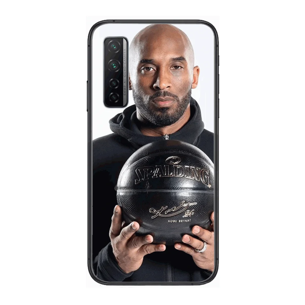 

Kobe Legend Phone Case Shockproof basketball Phone Case For Huawei Nova p10 lite 7 6 5 4 3 Pro i p Smart ZBlack Etui 3D Coque P