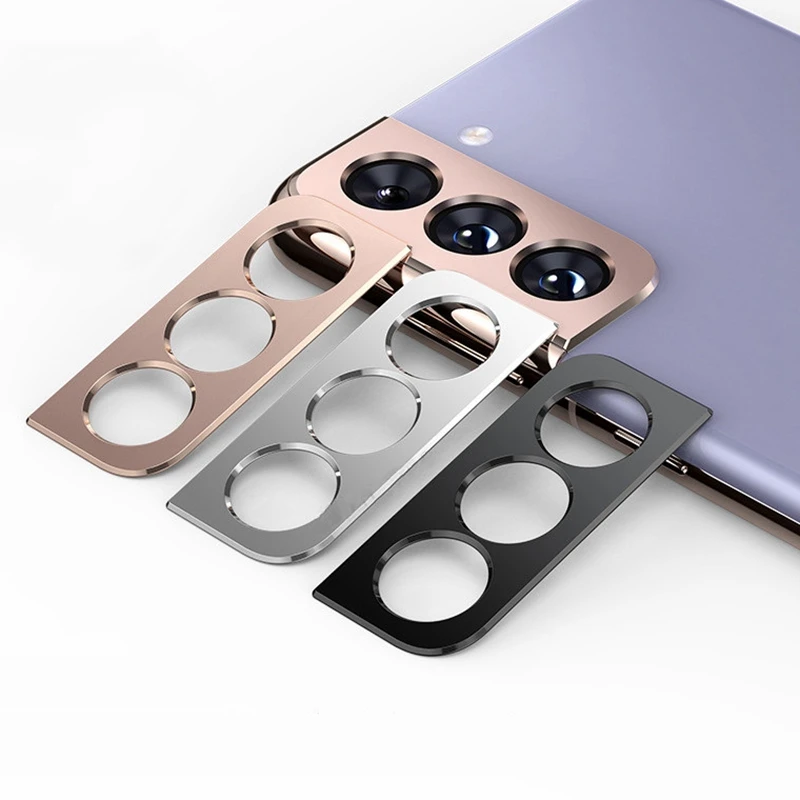 2Pcs/lot For Samsung Galaxy S21 Ultra S20 FE Metal Ring Cover Camera Lens Protector For Samsung S20 Plus Note 20 Ultra Lens Case