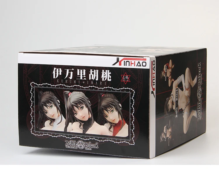3 цвета, японское аниме, экшн-фигурка, игра GAL, черный, Kurumi Imari, сексуальная девушка, приседающая осанка, 1/6, ПВХ, 15 см, коллекция моделей, кукла - Цвет: red with box