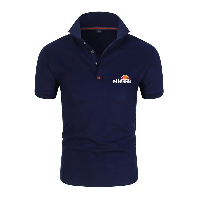 

2021 New Spring And Summer Man Polo Jacker Shirt Mens Casual Printing Ventilating Cotton Polo shirt Men Short Sleeve High