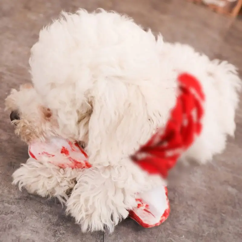 

10 Pcs Funny Simulation Pet Dog Toys for Small Dogs Bite Resistant Puppy Cat Plush Chew Toy Pet Supplies