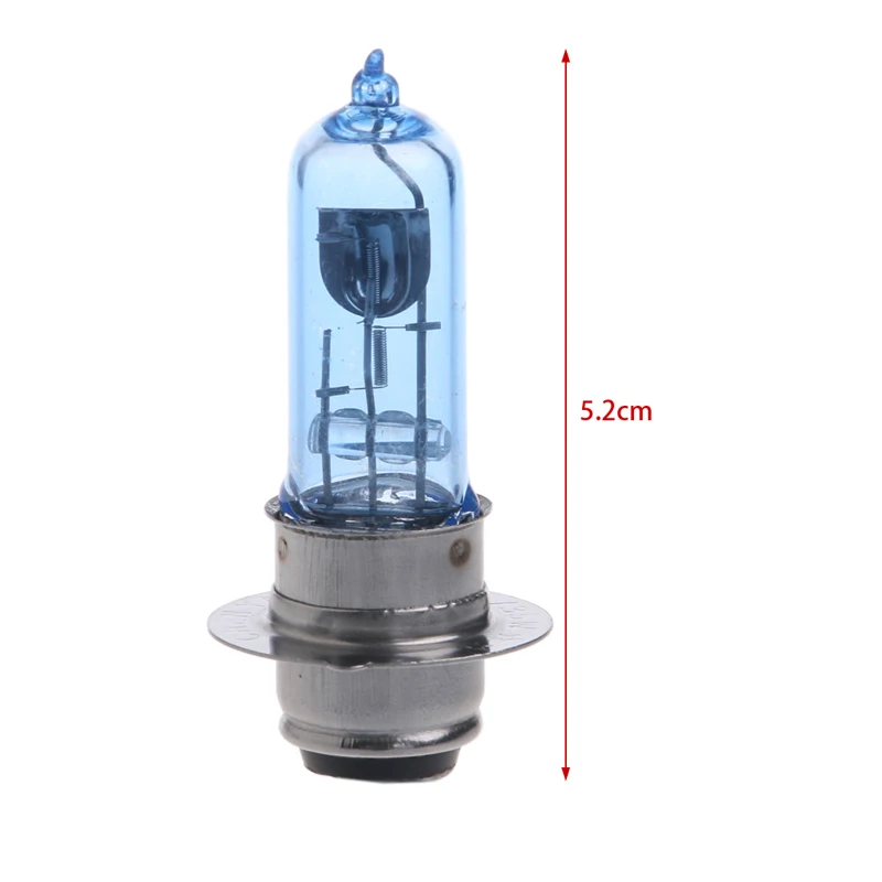 

White Light Blue Bubble P15D-25-1 DC 12V 35W Headlight Bulb Lamp For Motorcycle Electric Vehicle