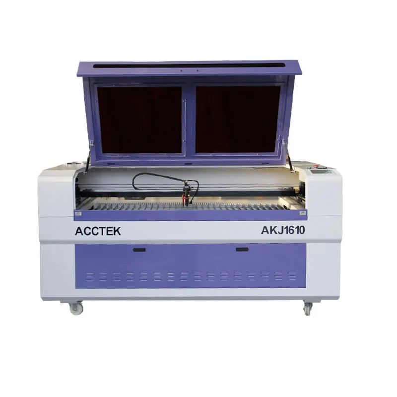 Широкоформатный лазерный гравировальный станок 1610 для гранита AKJ1610 маркер и