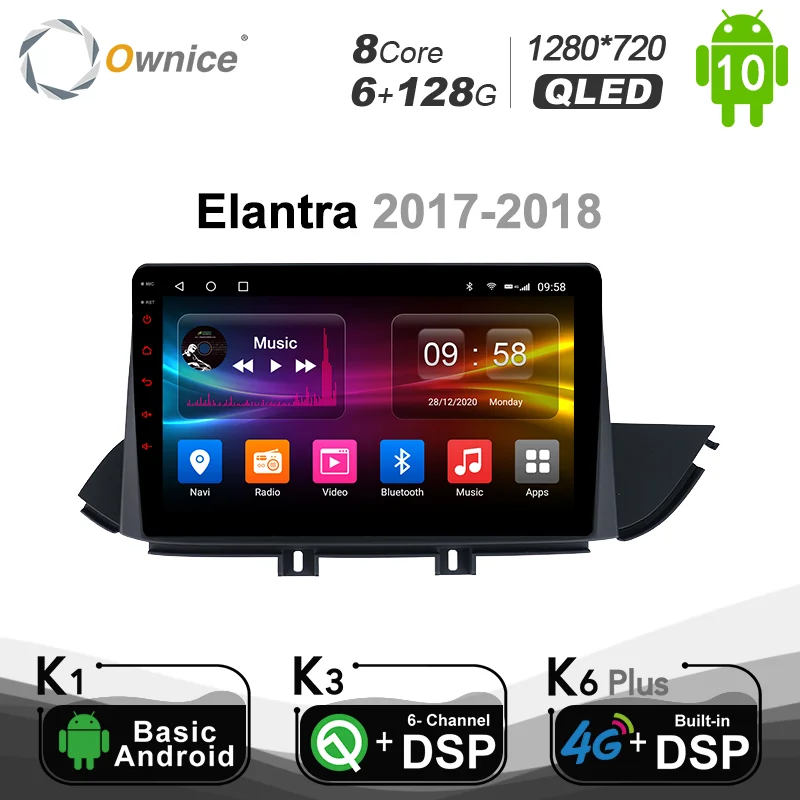 Автомобильный мультимедийный плеер Ownice Android 10 0 автомобильный DVD проигрыватель