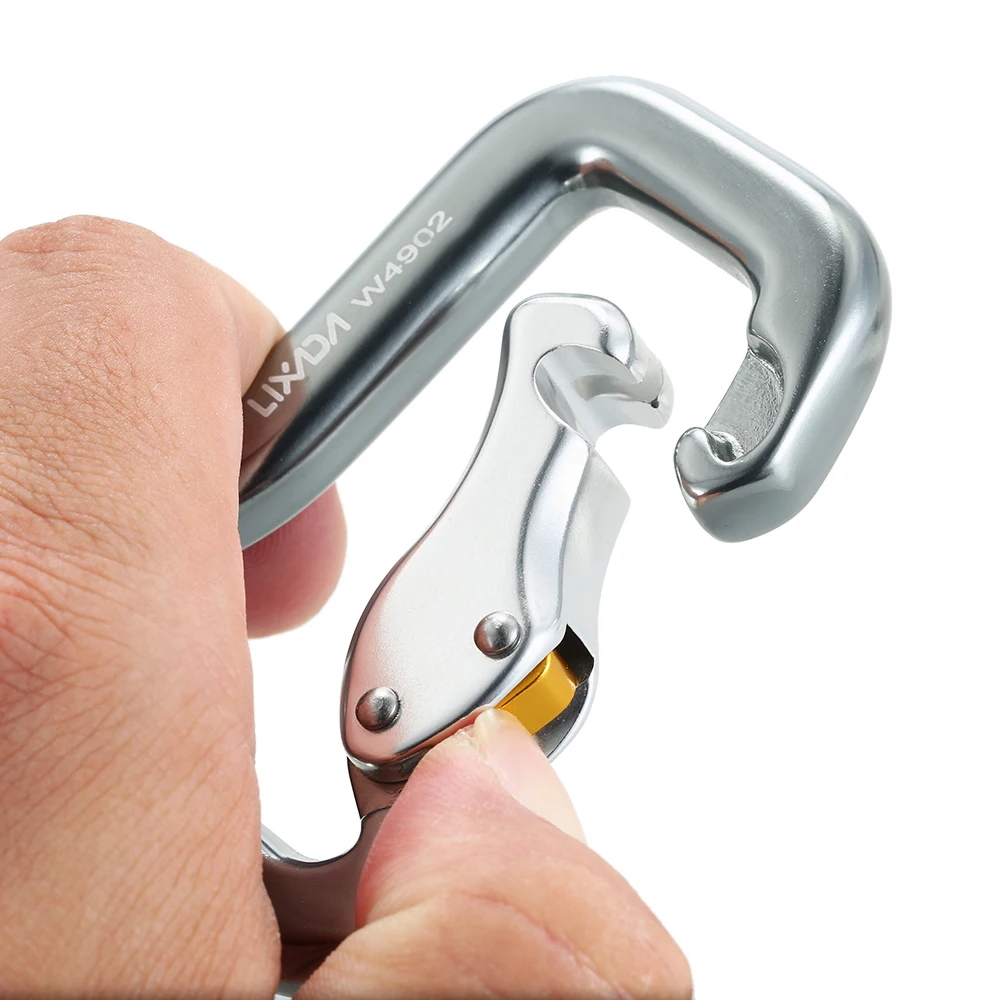 Lixada наружное безопасное оборудование для скалолазания мастер крючок 18KN