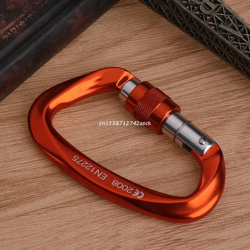 

25kN Carabiner Buckle Aluminum Alloy Hook Climbing Camping Outdoor Survival Tool Dropship
