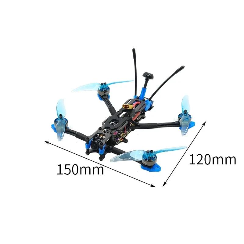 

Predator 175mm 4 Inch 3-4S Long Range Toothpick FPV Racing Drone w/ FOXEER Racer Camera 1404 Motor HK4120 Flight Controller AIO