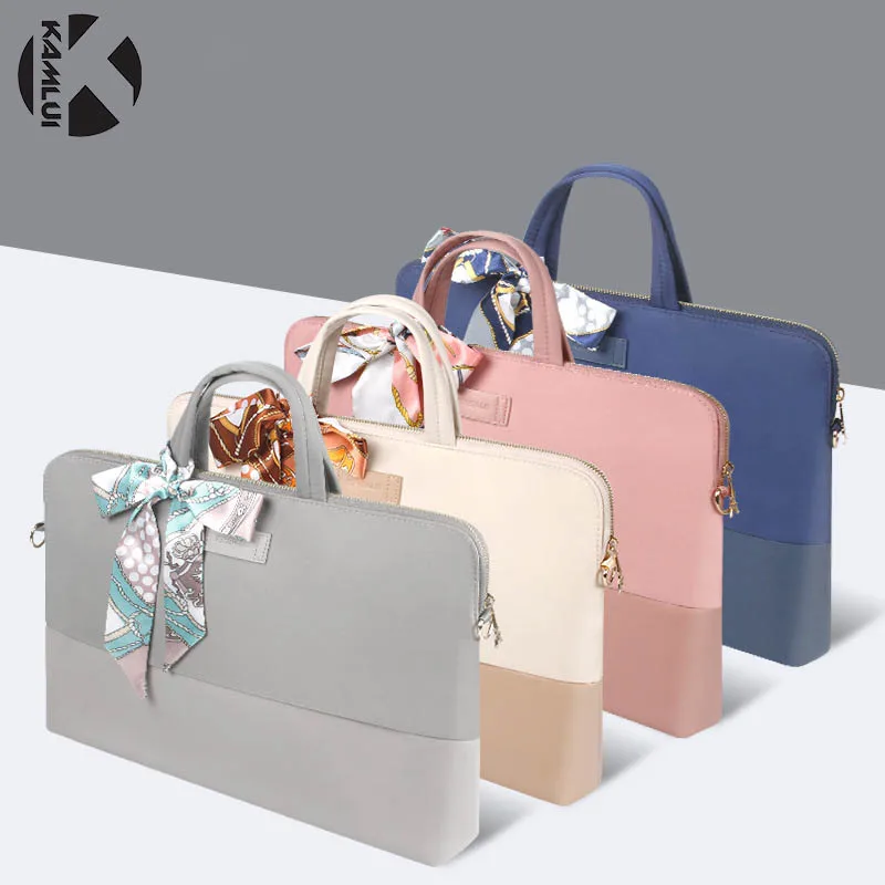 Bolsa para Portátil Bolsa de Ombro à Prova à Prova de Choque Maleta de 15.6 Feminino Capa Para-macbook Air 13 Dwaterproof Água Polegadas 14-inch-macbook Pro 15