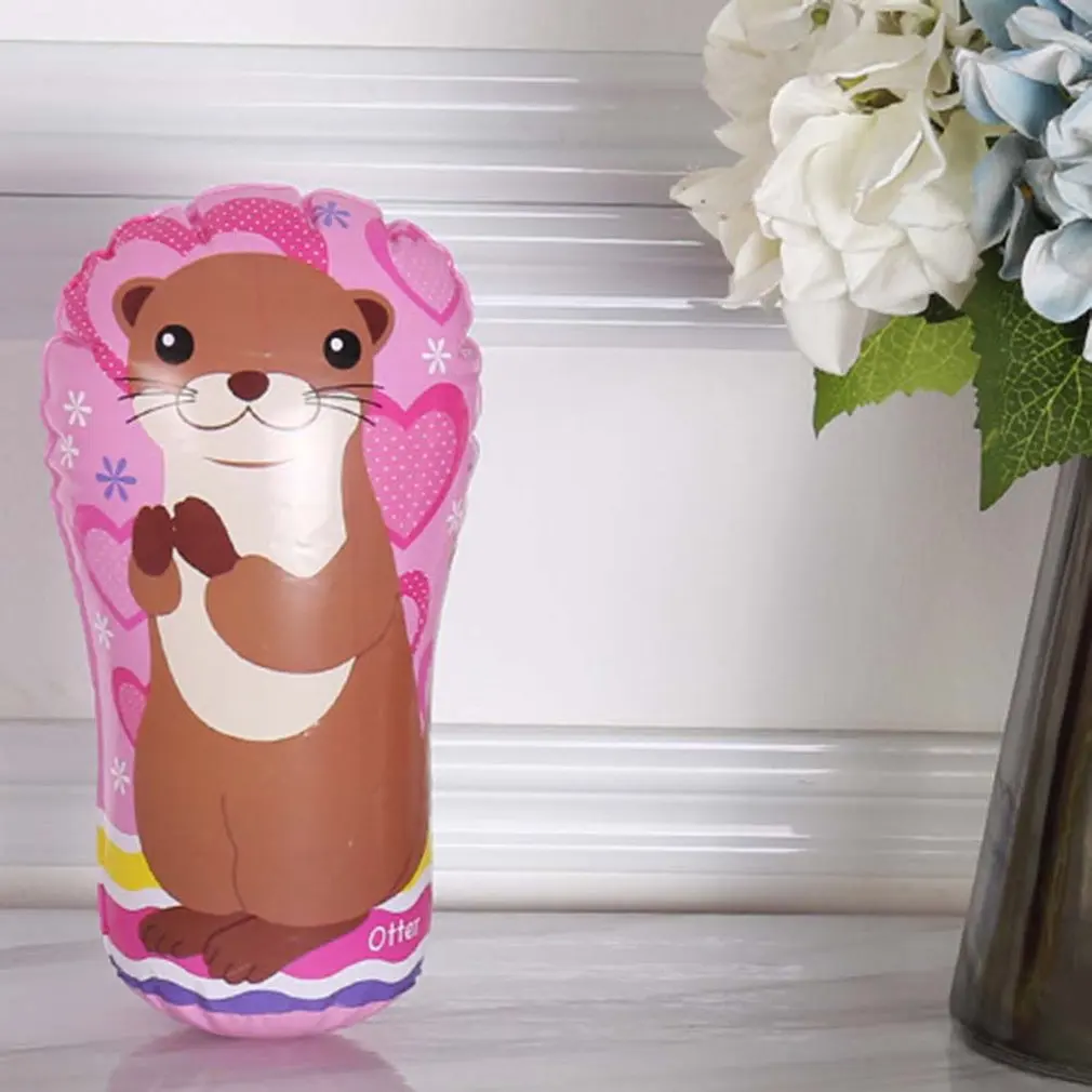 

Cartoon Design Children Adult Lifelike Unique Funny Tumbler Toy Inflatable Boxing Toy Kick Fight Bag Punching Bag