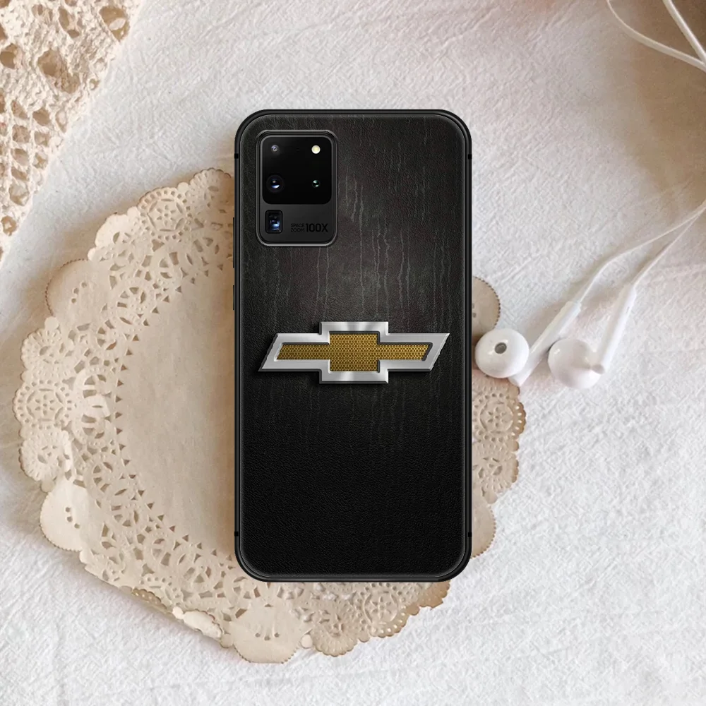 

Chevrolet cat Phone Case Cover Hull For Samsung Galaxy S 7 8 9 10 e 20 FE edge uitra plus Note 9 10 20 black Cell Silicone