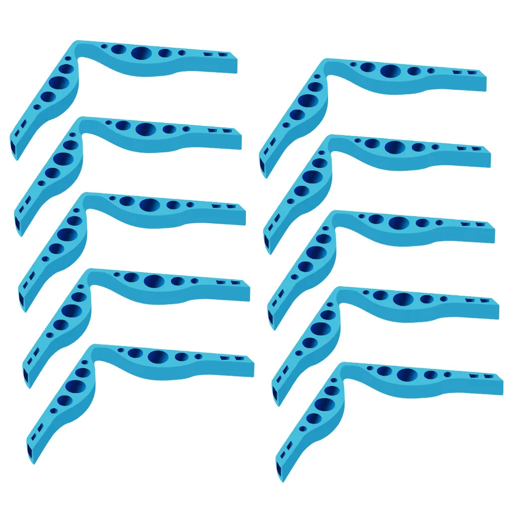 10 шт. маска для лица силиконовая мостика носа улицы очки анти туман держатель