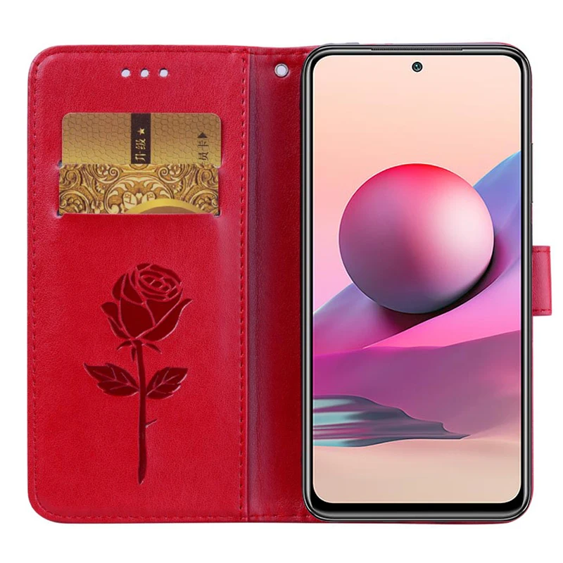 Чехол для Xiaomi Redmi Note10Pro защитный чехол из искусственной кожи телефона Note 10 с