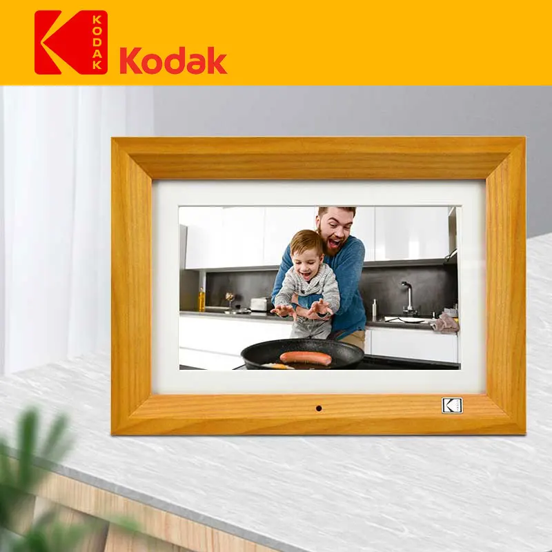 KODAK Цифровая фоторамка 10 1 &quotHD TFT LCD 1024*600 Будильник MP3 MP4 проигрыватель