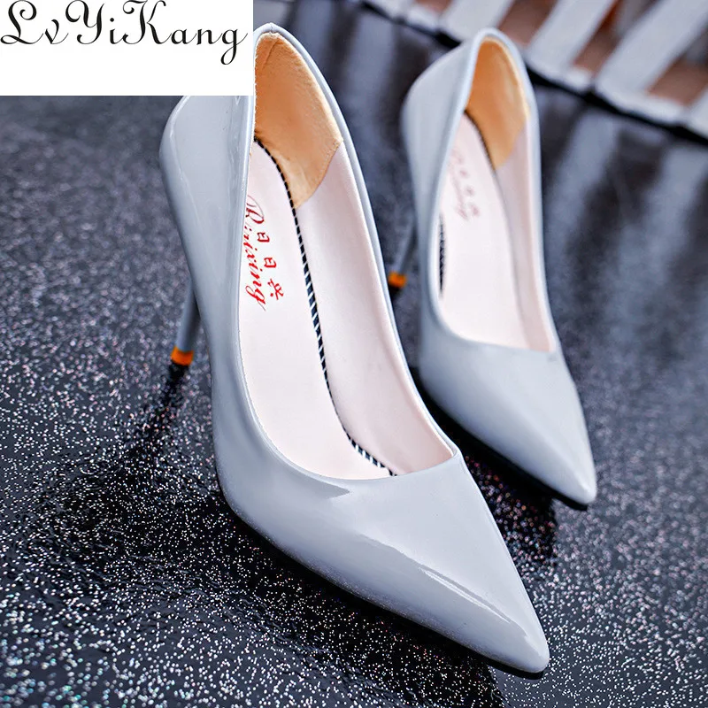 Женские туфли лодочки на высоком каблуке красные телесные или бежевые тонком