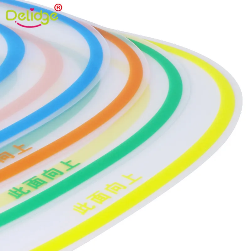 Антибактериальная разделочная доска Delidge 4 шт./компл. для готовки пластиковая