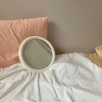 make up mirror %d0%b7%d0%b5%d1%80%d0%ba%d0%b0%d0%bb%d0%be retro simple personality photography decoration girl heart wooden ins wall hanging mirrors household
