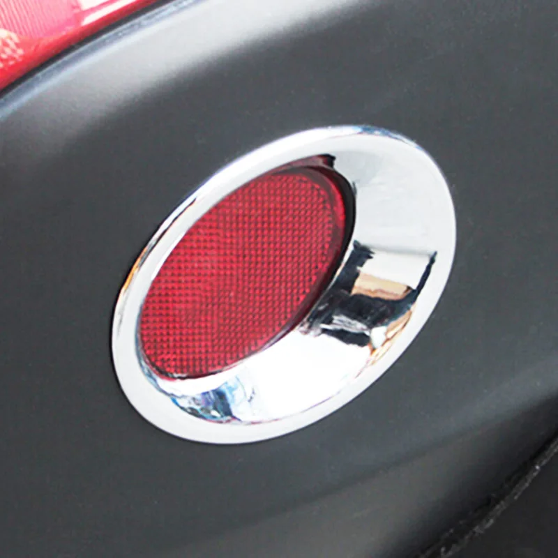 Для Nissan Qashqai Dualis J10 2007 2010 2011 2012 2013 Хром задний противотуманный светильник крышка